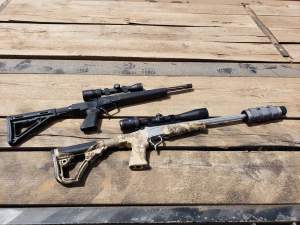 suppressed short barrel rifle