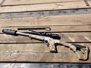 suppressed short barrel rifle